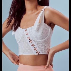 For love and lemons charlotte crop top